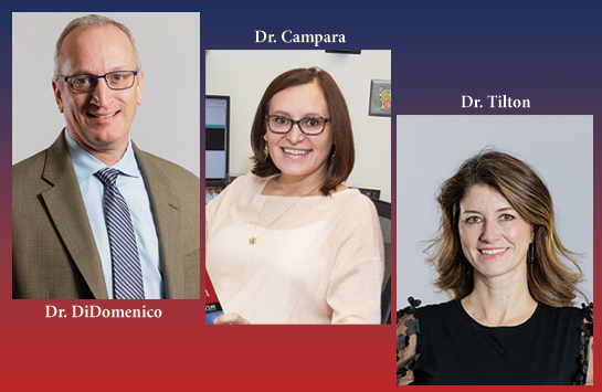 Drs. Campara, DiDomenico, and Tilton